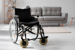 Fauteuil roulant près de Miélan